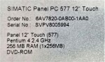 Siemens 6AV7820-0AB00-1AA0